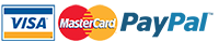 accepting payments from paypal mastercard and visa